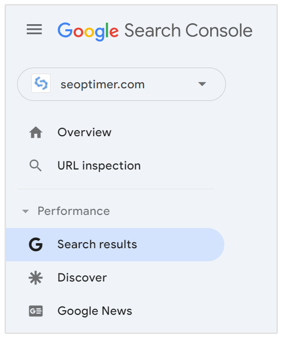 google search console zoekresultaten